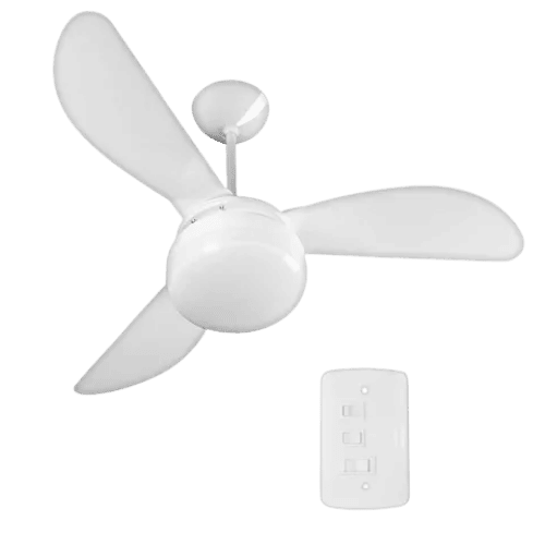 Ventilador de teto 3 p�s branco - F�nix