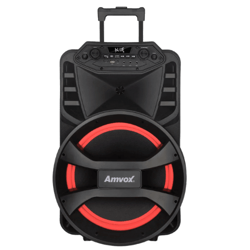 Caixa de som amplificada 880W RMS Bluetooth 