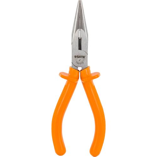 Alicate bico meia-cana curto isolado 6