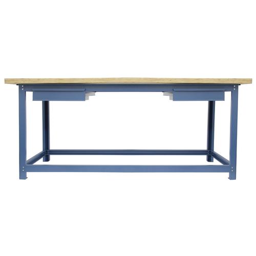 Bancada desmontável tampo compensado pinus 2000 x 800 x 40 mm c/ 2gavetas - NB-4 Bancada desmontável tampo compensado pinus 2000 x 800 x 40 mm c/ 2gavetas - NB-4