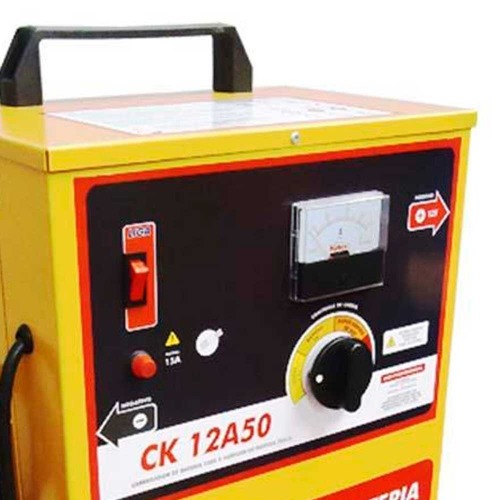 Carregador de bateria 12V r�pido e lento com auxiliar de partida - CK12A50  110V/220V