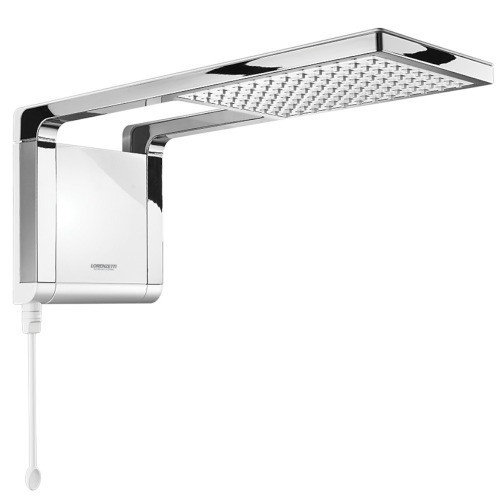 Chuveiro eletrônico 6800 watts 220V branco cromado - Acqua Storm Ultra Chuveiro eletrônico 6800 watts 220V branco cromado - Acqua Storm Ultra
