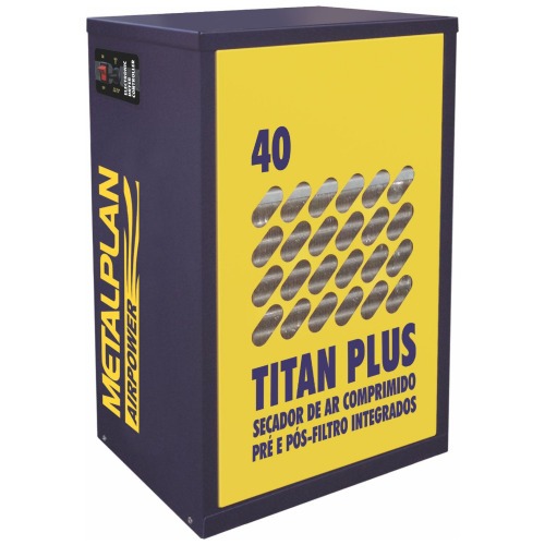 Secador de ar comprimido por refrigeração 40 pcm - Titan Plus 40 220V Secador de ar comprimido por refrigeração 40 pcm - Titan Plus 40 220V