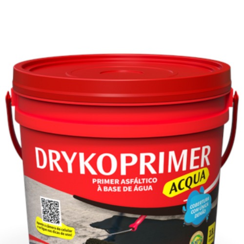 Primer asfáltico 18l para mantas e fitas asfálticas - DrykoPrimer Primer asfáltico 18l para mantas e fitas asfálticas - DrykoPrimer