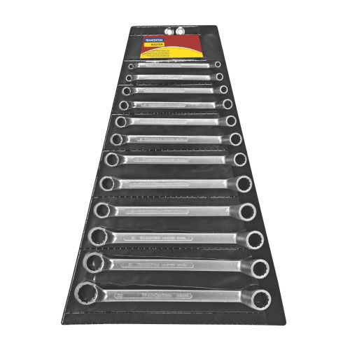 Jogo de chave estrela 6 a 32 mm aço cromo vanádio com 12 peças - 42021212 Jogo de chave estrela 6 a 32 mm aço cromo vanádio com 12 peças - 42021212