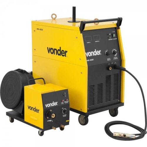 Máquina de solda Mig Mag 400A com cabeçote externo trifásica - MM 405 E Máquina de solda Mig Mag 400A com cabeçote externo trifásica - MM 405 E