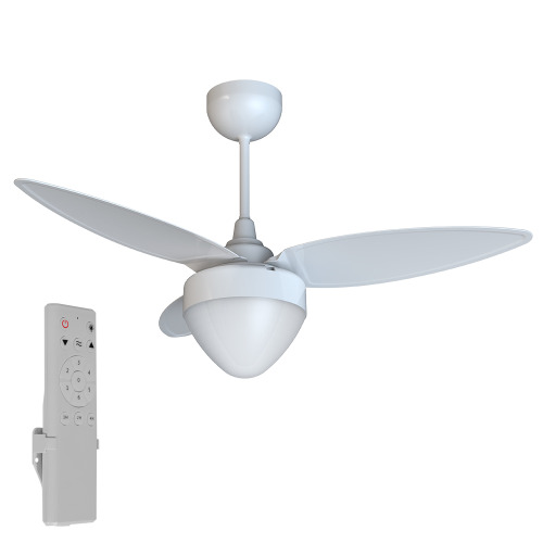 Ventilador de teto 3 p�s Inverter com controle remoto branco - Aires  110V/220V