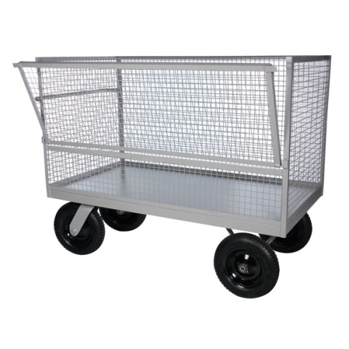 Carro plataforma fechado com tela - TM-63 Carro plataforma fechado com tela - TM-63