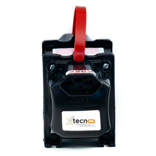 Transformador de voltagem 2000 VA tomada tripolar 10A bivolt - Tecno 110V/220V Transformador de voltagem 2000 VA tomada tripolar 10A bivolt - Tecno 110V/220V