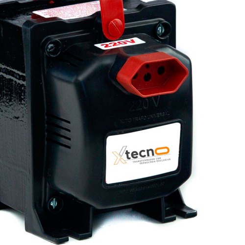 Transformador de voltagem 3000 VA tomada tripolar 20A bivolt - Tecno 110V/220V Transformador de voltagem 3000 VA tomada tripolar 20A bivolt - Tecno 110V/220V