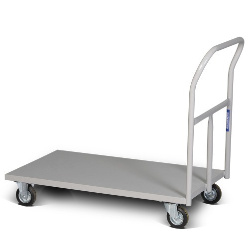 Carro plataforma com tampo em a�o 300 kg - TM-52
