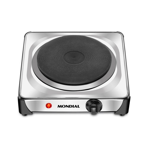 Fogão elétrico de mesa 1 prato 1.000 watts - Fast Cook 220V Fogão elétrico de mesa 1 prato 1.000 watts - Fast Cook 220V