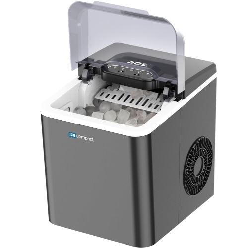 Máquina de Gelo 12 kg Ice Compact cinza - EMG04 110V Máquina de Gelo 12 kg Ice Compact cinza - EMG04 110V