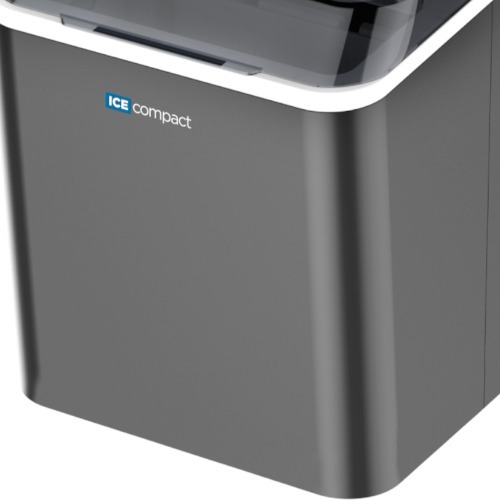 Máquina de Gelo 12 kg Ice Compact cinza - EMG04 110V Máquina de Gelo 12 kg Ice Compact cinza - EMG04 110V