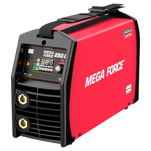 Inversora de solda 250A display Led para Eletrodo e Tig - Mega Force 250iD  110V/220V