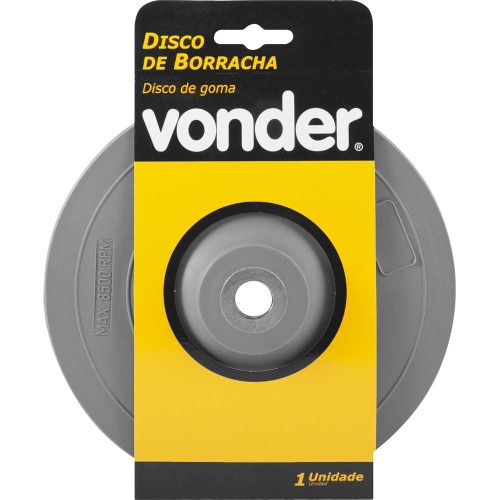 Disco de borracha para lixadeira 7 Disco de borracha para lixadeira 7