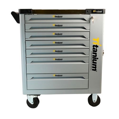 Carrinho para ferramentas com 7 gavetas e 258 ferramentas - Work Station Carrinho para ferramentas com 7 gavetas e 258 ferramentas - Work Station