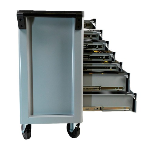 Carrinho para ferramentas com 7 gavetas e 258 ferramentas - Work Station Carrinho para ferramentas com 7 gavetas e 258 ferramentas - Work Station