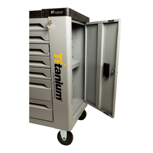 Carrinho para ferramentas com 7 gavetas e 258 ferramentas - Work Station Carrinho para ferramentas com 7 gavetas e 258 ferramentas - Work Station