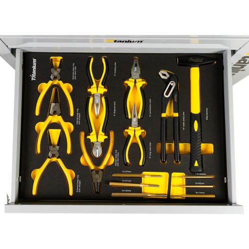 Carrinho para ferramentas com 7 gavetas e 258 ferramentas - Work Station Carrinho para ferramentas com 7 gavetas e 258 ferramentas - Work Station