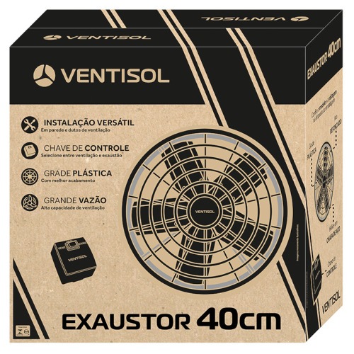 Exaustor axial 40 cm - Linha Comercial 220V Exaustor axial 40 cm - Linha Comercial 220V