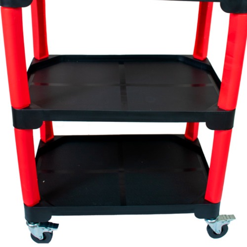 Carrinho para ferramentas aberto com 3 bandejas - 0699990060 Carrinho para ferramentas aberto com 3 bandejas - 0699990060
