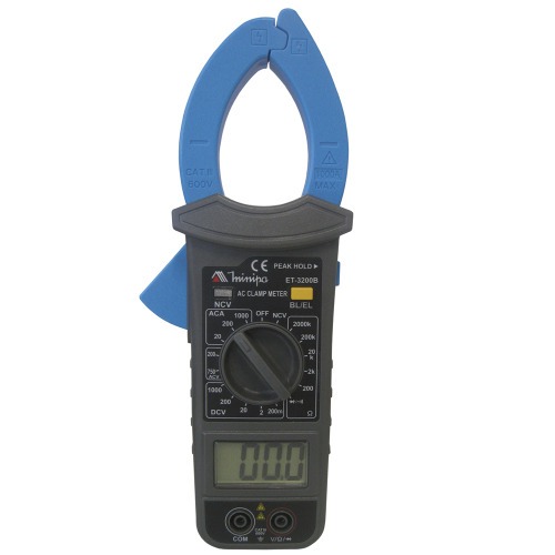 Alicate amperímetro digital - ET-3200B Alicate amperímetro digital - ET-3200B
