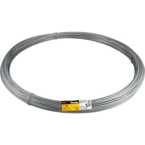 Arame zincado para cultura a�reas 2,11 mm x 500 metros