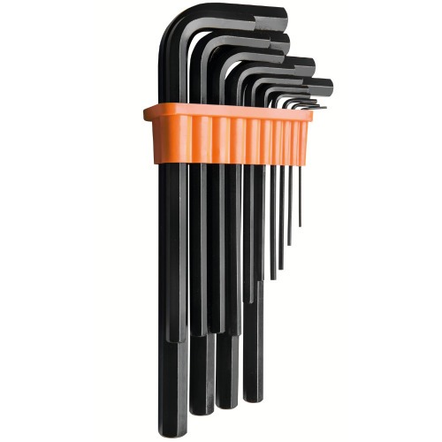 Jogo chave allen longa 1,5 a 14 mm com 14 peças - 44421214 Jogo chave allen longa 1,5 a 14 mm com 14 peças - 44421214