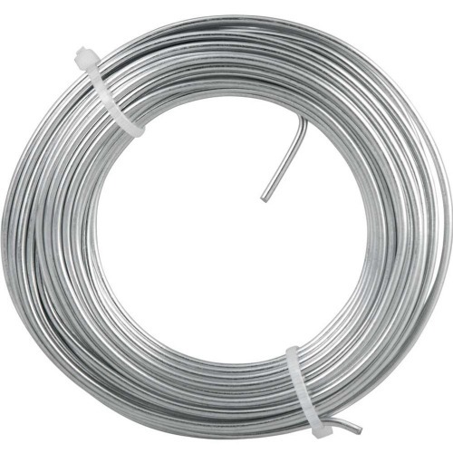 Arame galvanizado BWG14 2,11 mm rolo com 10 metros Arame galvanizado BWG14 2,11 mm rolo com 10 metros
