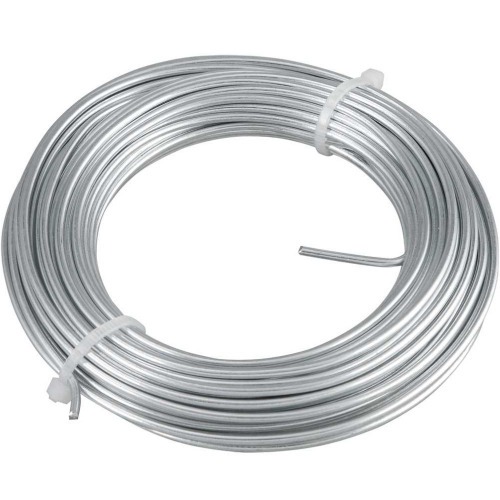 Arame galvanizado BWG14 2,11 mm rolo com 10 metros Arame galvanizado BWG14 2,11 mm rolo com 10 metros