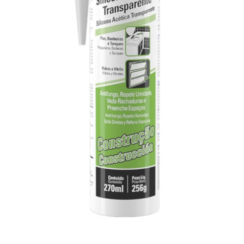 Silicone ac�tico multiuso 270 ml 