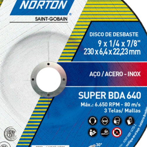 Disco de desbaste para metal 9