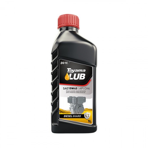 Óleo lubrificante para motores a diesel 4 tempos SAE15W-40 - DG15 Óleo lubrificante para motores a diesel 4 tempos SAE15W-40 - DG15