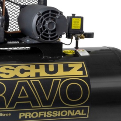 Compressor de ar 15 pés 200L 3 hp 140 libras trifásico Bravo - CSL15BR/200 Compressor de ar 15 pés 200L 3 hp 140 libras trifásico Bravo - CSL15BR/200