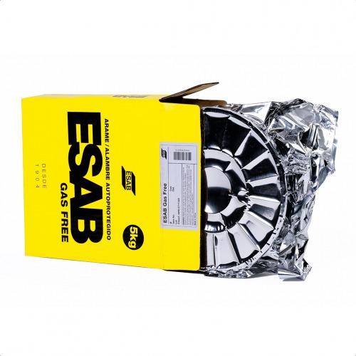Arame para solda mig 1,0 mm 5 kg uso sem gás - Gas Free Arame para solda mig 1,0 mm 5 kg uso sem gás - Gas Free