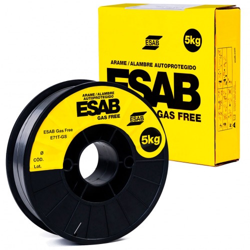 Arame para solda mig 1,0 mm 5 kg uso sem gás - Gas Free Arame para solda mig 1,0 mm 5 kg uso sem gás - Gas Free