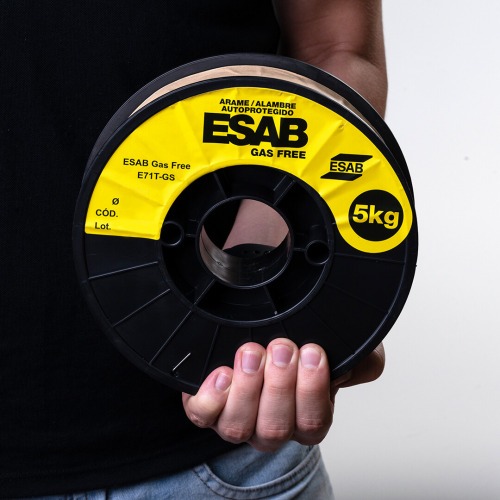 Arame para solda mig 0,8 mm 5 kg uso sem gás - Gas Free Arame para solda mig 0,8 mm 5 kg uso sem gás - Gas Free