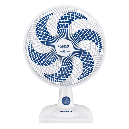 Kit 2 Ventiladores de mesa 30 cm 6 p�s 3 velocidades Super Power- VSP-30-W  110V