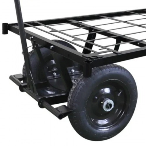 Carro plataforma com tampo em grade de aço capacidade de 600 kg - MP-600G Carro plataforma com tampo em grade de aço capacidade de 600 kg - MP-600G