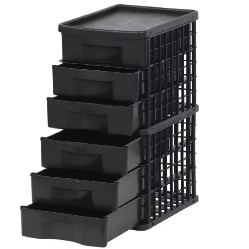 Organizador pl�stico com 6 gavetas - GV39