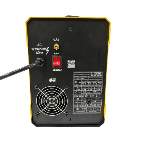 Inversora de solda multiprocesso 200A para Eletrodo Mig e Tig - LIM-220I Inversora de solda multiprocesso 200A para Eletrodo Mig e Tig - LIM-220I