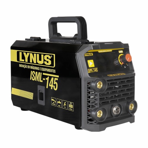 Inversora de solda Multiprocesso 120A para Mig sem gás Eletrodo e Tig - ISML-145 110V/220V Inversora de solda Multiprocesso 120A para Mig sem gás Eletrodo e Tig - ISML-145 110V/220V