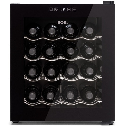 Adega climatizadora para 16 garrafas eletrônica - EAE16 110V/220V Adega climatizadora para 16 garrafas eletrônica - EAE16 110V/220V