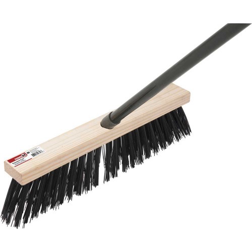 Vassoura tipo gari cepa pl�stica 4 fileiras 37,5 cm