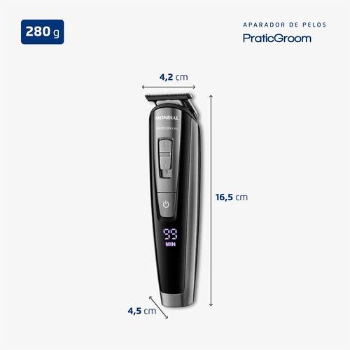 Aparador de pelos 8 em 1 BodyGroom - BG-09 110V/220V Aparador de pelos 8 em 1 BodyGroom - BG-09 110V/220V