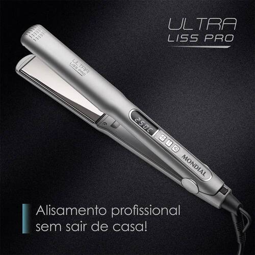 Prancha Progressiva cabo giratório Ultra Liss Pro - P-02-PRO 110V/220V Prancha Progressiva cabo giratório Ultra Liss Pro - P-02-PRO 110V/220V