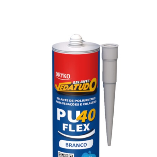 Adesivo selante PU cartucho 360g PU 40 FLEX - Vedatudo