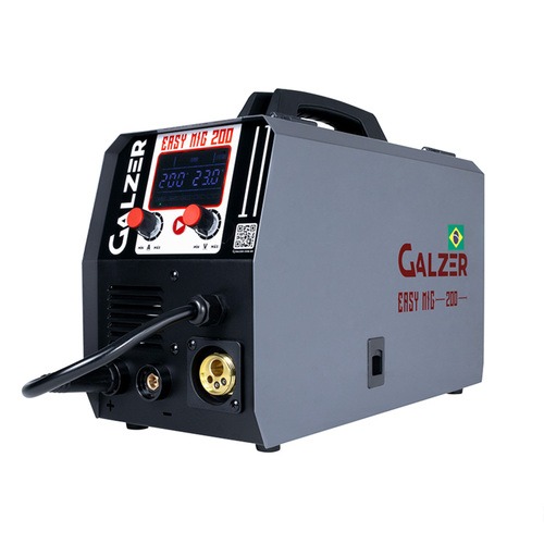 Inversora de solda Multiprocesso 200A para Eletrodo Mig e Tig - Easy MIG 200 220V Inversora de solda Multiprocesso 200A para Eletrodo Mig e Tig - Easy MIG 200 220V