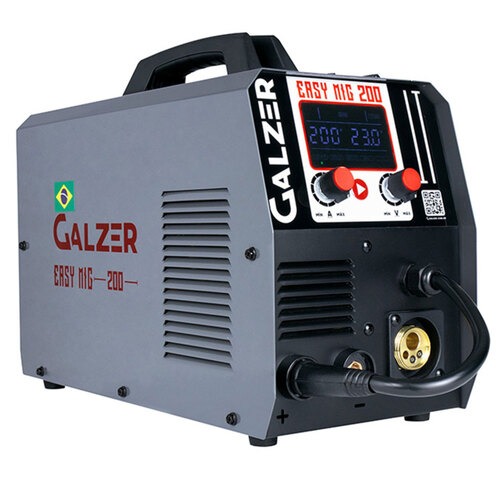 Inversora de solda Multiprocesso 200A para Eletrodo Mig e Tig - Easy MIG 200 220V Inversora de solda Multiprocesso 200A para Eletrodo Mig e Tig - Easy MIG 200 220V